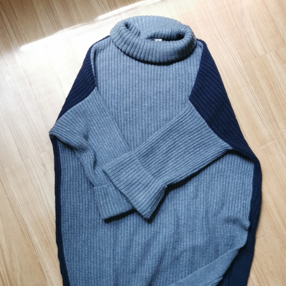 Anthro Moth Slouchy Sweater Tunic Dress H47